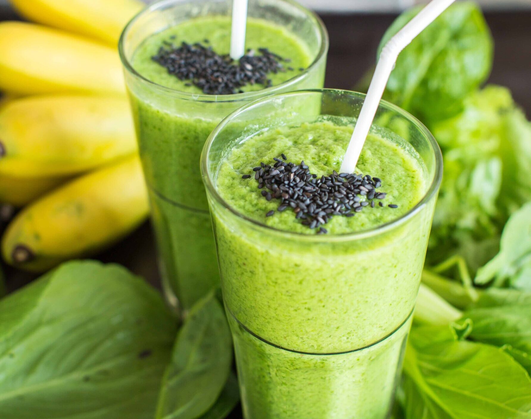 Rezepte für Kinder: Spinat Smoothie